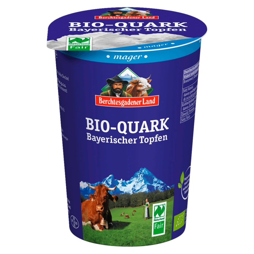 Berchtesgadener Land Bio-Quark mager 500g